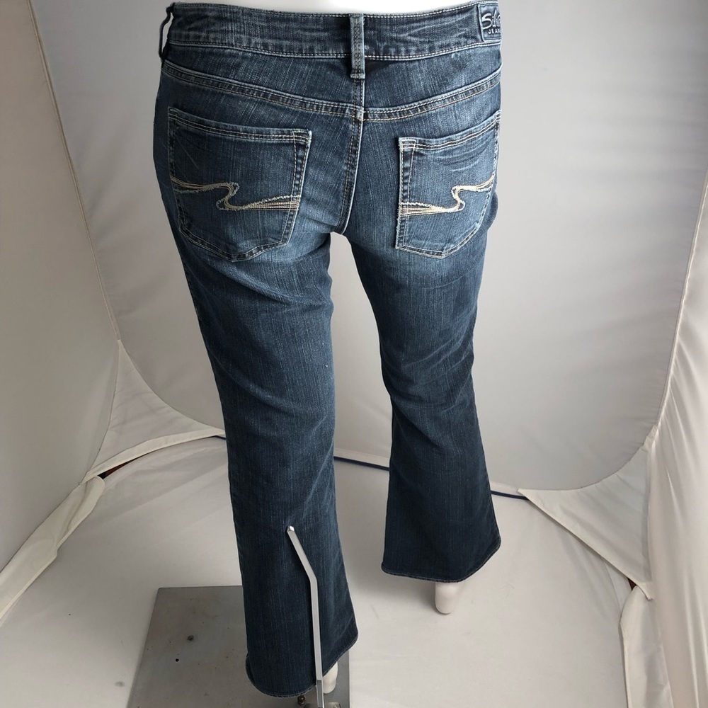 Silver jeans Aiko blue medium wash denim 29